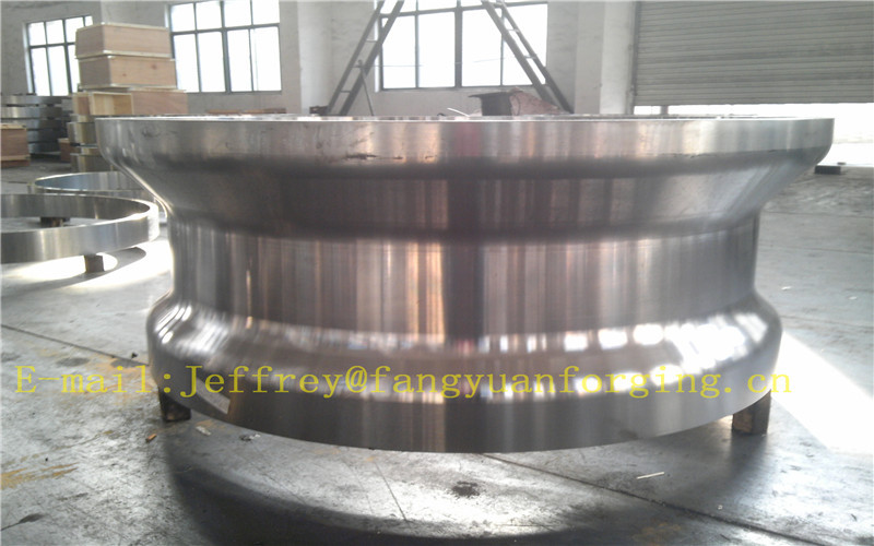 Estinzione dell'anello di pezzi fucinati del acciaio al carbonio di P355QH e prova temperata lavorate per la caldaia ad alta pressione della nave