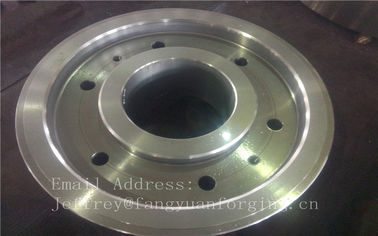 EN JIS ASTM AISI BS DIN Vaso a pressione Forgiato Weel Blanks Parts Ghiaccio di rettifica Ghiaccio di ingranaggio a anello elicoidale