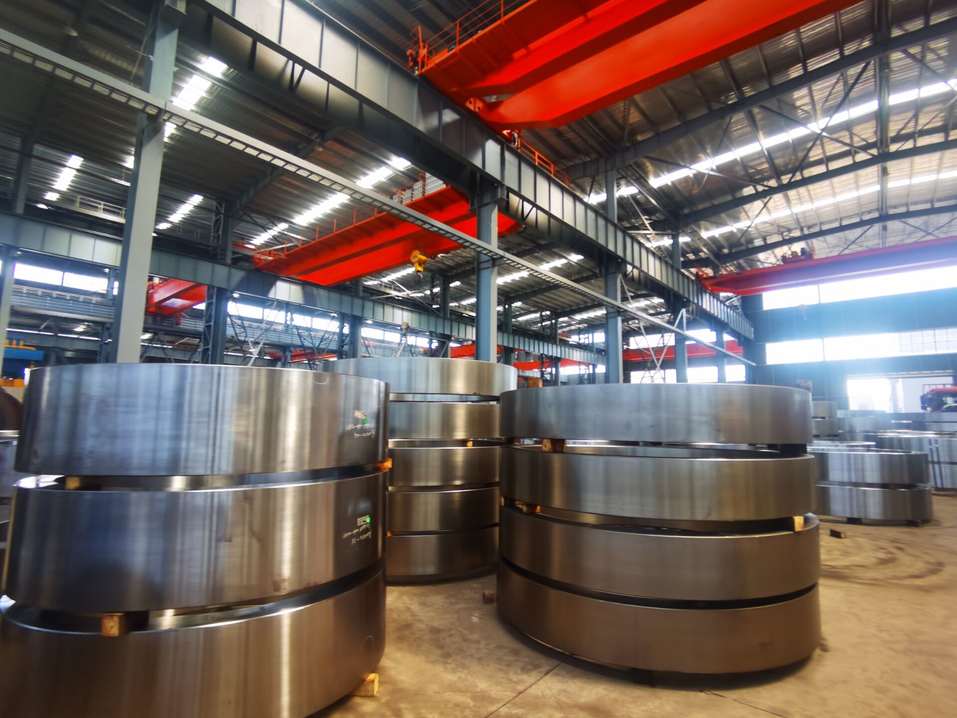 N/A Elongation Forged Steel Rings with Q T Heat Treatment and 3.2 Surface Roughness