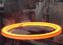 Anello d'acciaio forgiato caldo di superficie luminoso di St52 Q235 16Mn