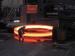 316 410 416 acciaio inossidabile forgiato caldo grande Ring Forging With Milling Surface
